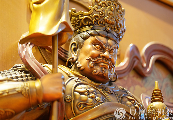 在厦门佛事用品展,遇见守护众生的四大天王