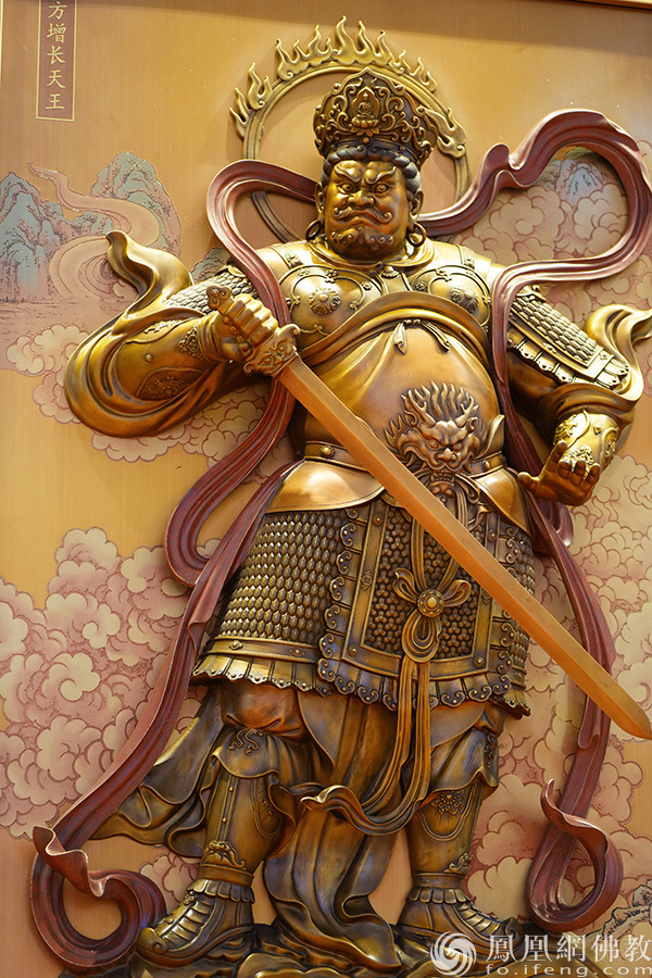 在厦门佛事用品展,遇见守护众生的四大天王