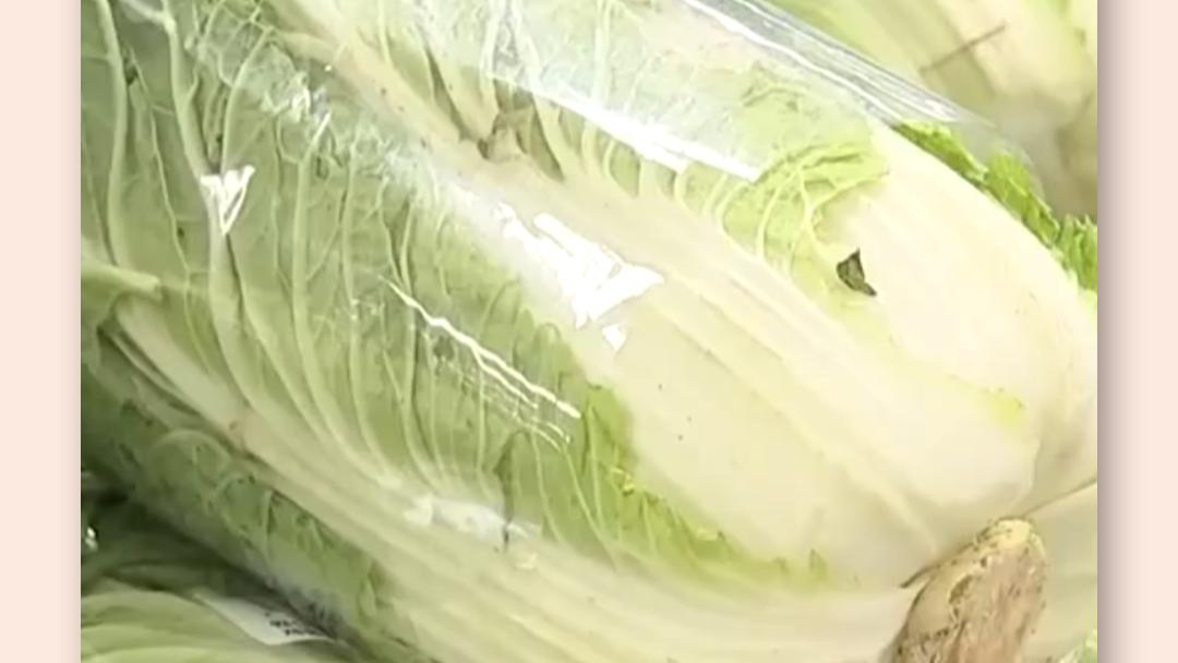 韩国高温致农产品价格暴涨 一颗大白菜超22元