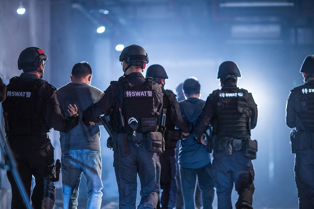 截至目前,全市共打掉各类犯罪团伙70个,抓获犯罪嫌疑人430名。 警方供图