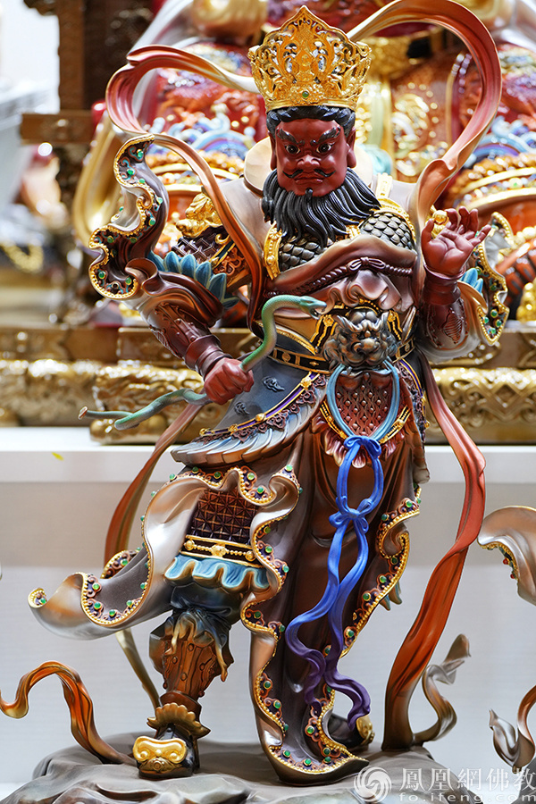 在厦门佛事用品展,遇见守护众生的四大天王
