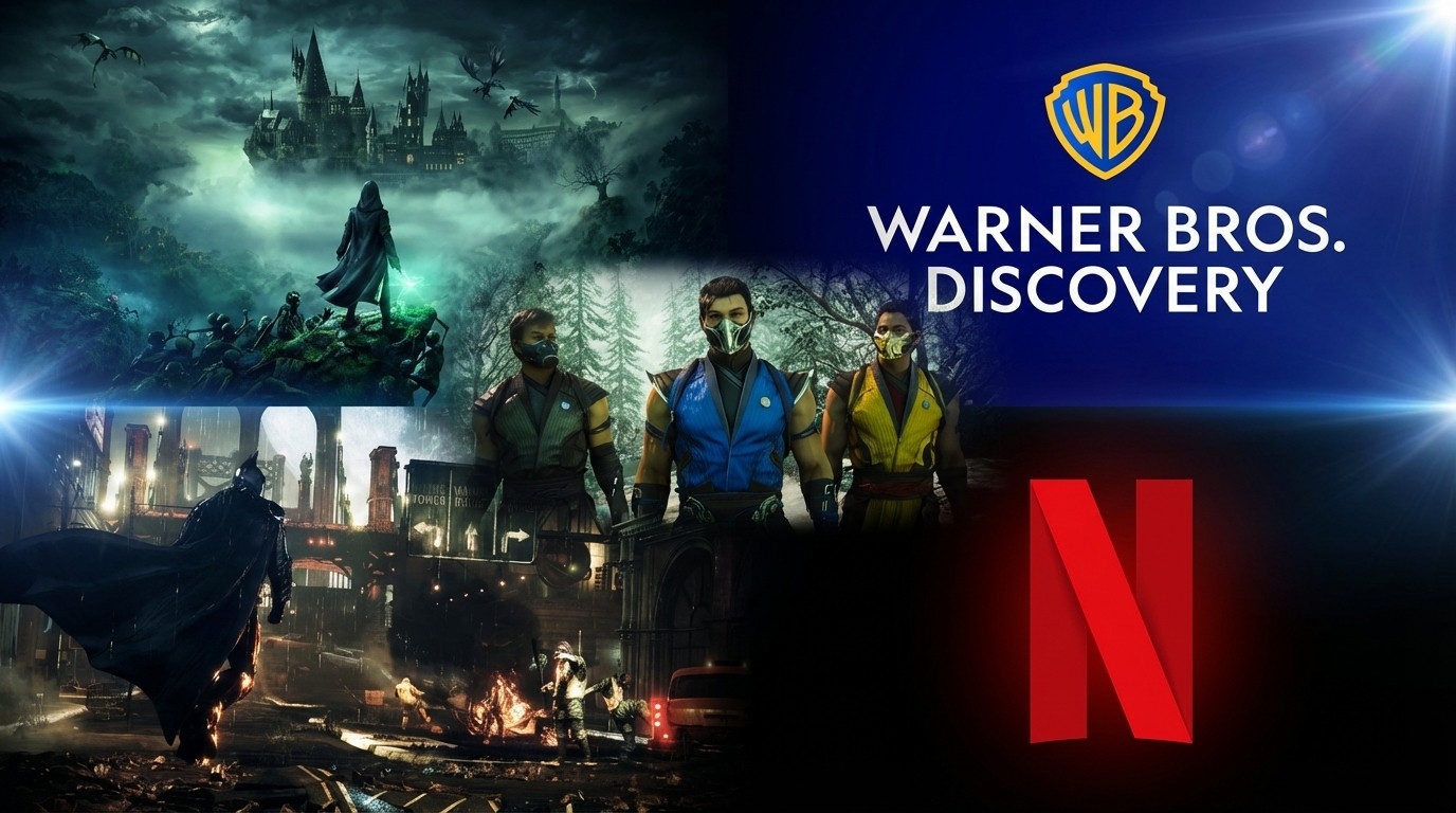 Netflix gets Mortal Kombat, Hogwarts & more in WBD gaming deal | Windows Central