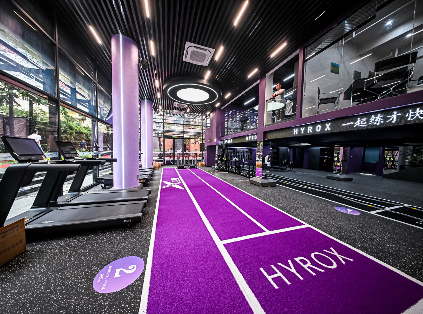 Wang Shi entered the HYROX training center to promote this sport to entrepreneurs