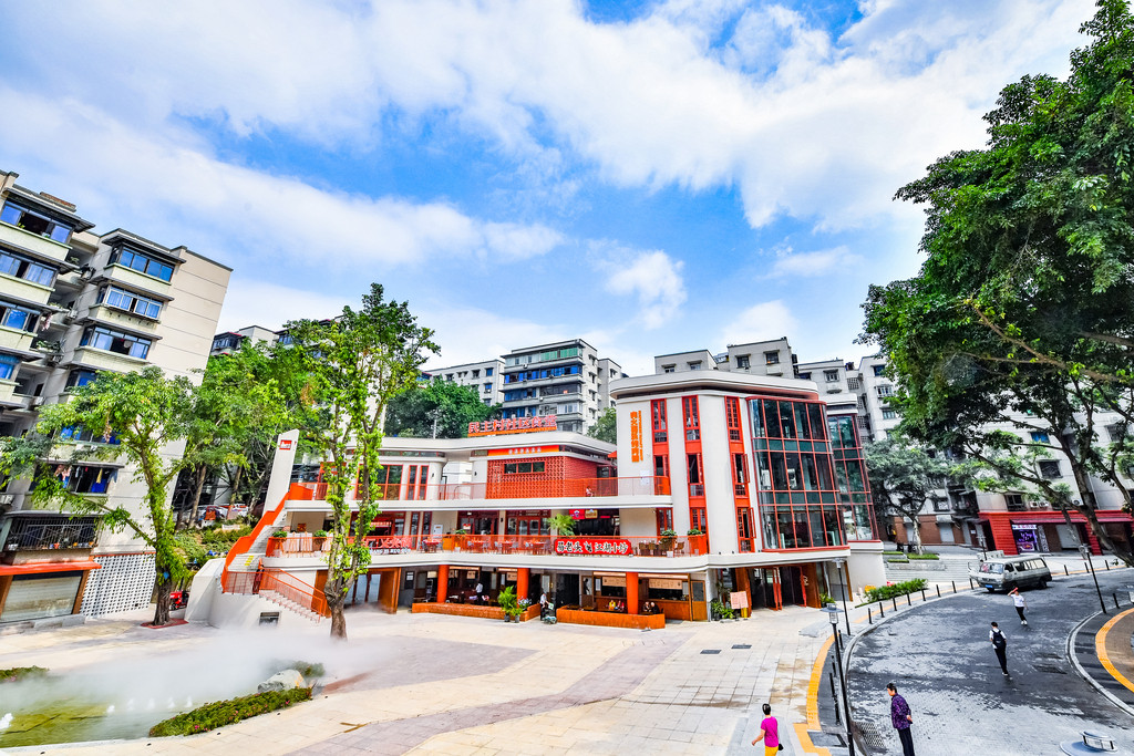 重庆九龙坡区民主村。受访者供图