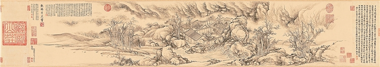 “千尺雪”图卷中的清凉画意