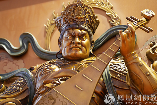 在厦门佛事用品展,遇见守护众生的四大天王