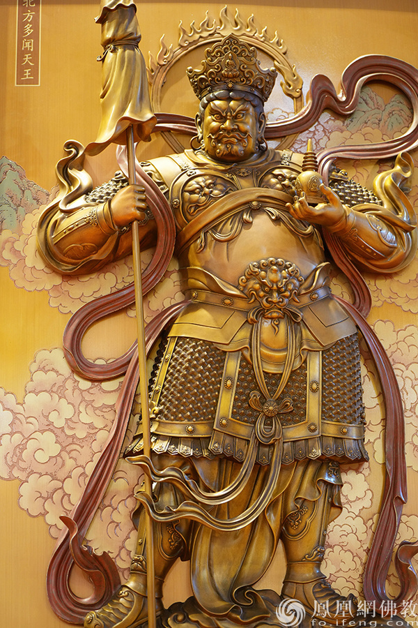 在厦门佛事用品展,遇见守护众生的四大天王