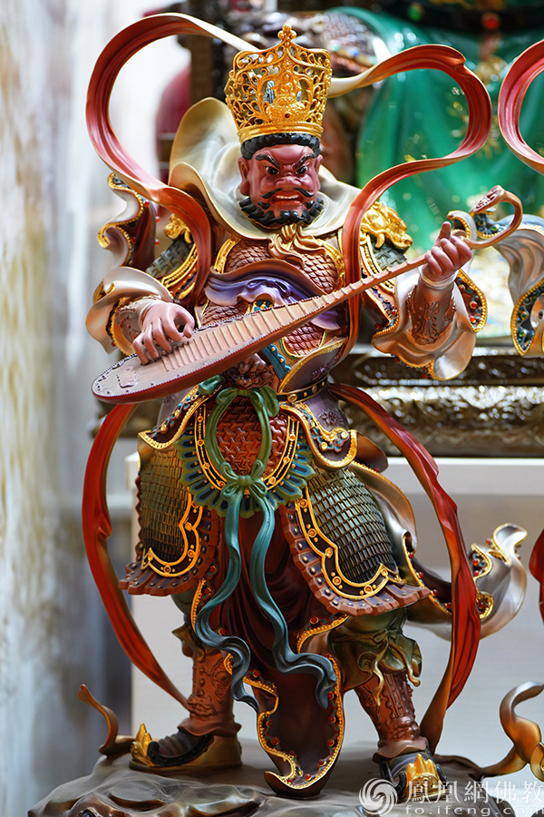 在厦门佛事用品展,遇见守护众生的四大天王
