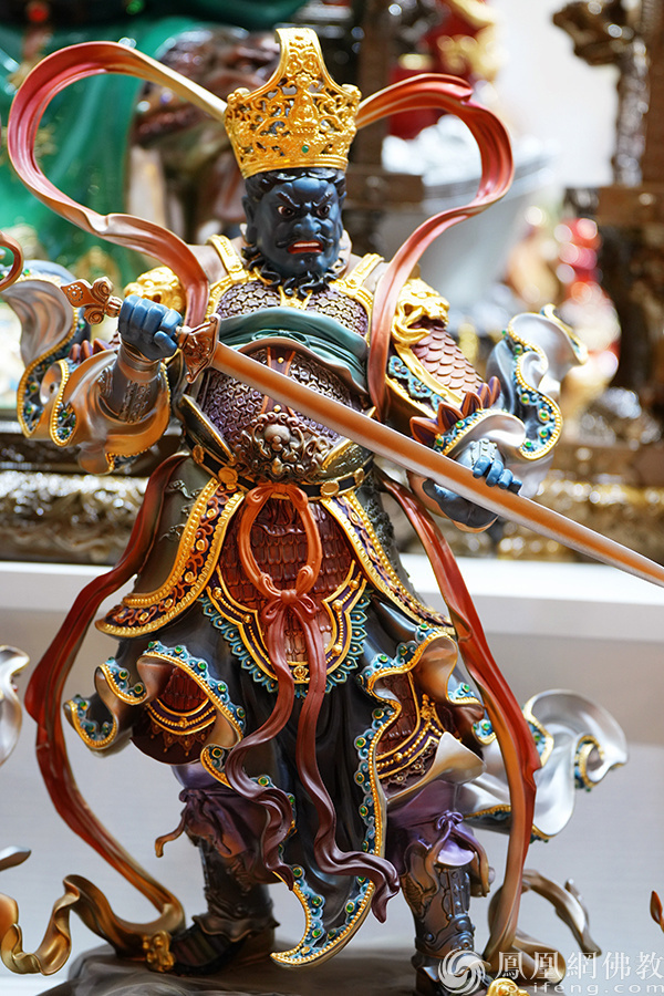 在厦门佛事用品展,遇见守护众生的四大天王