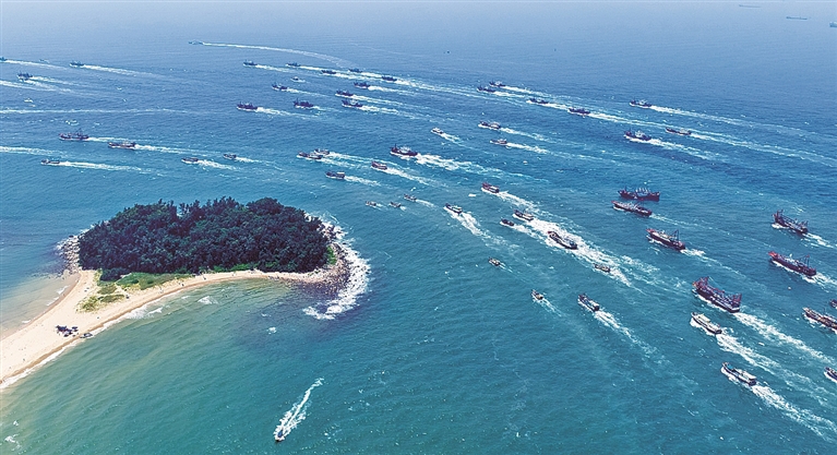 The 24th South China Sea (Yangjiang) Fishing Season kicks off The 24th South China Sea (Yangjiang) Fishing Season kicks off