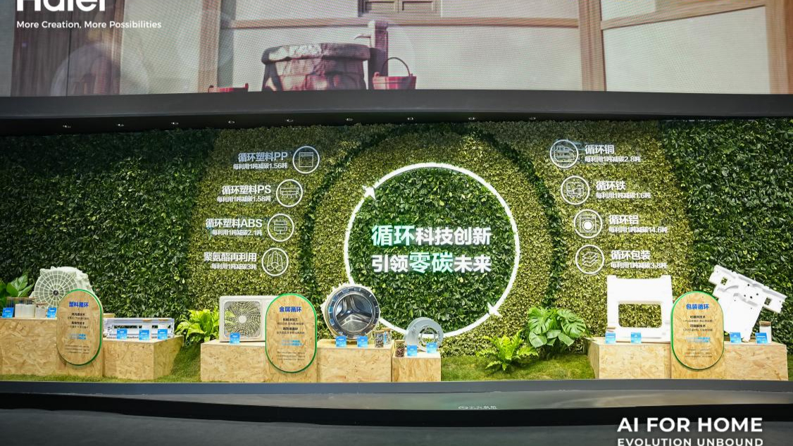 AWE2026：海尔智家展多品类循环生态