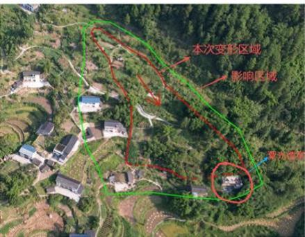 2、滑坡区域概况。受访单位供图