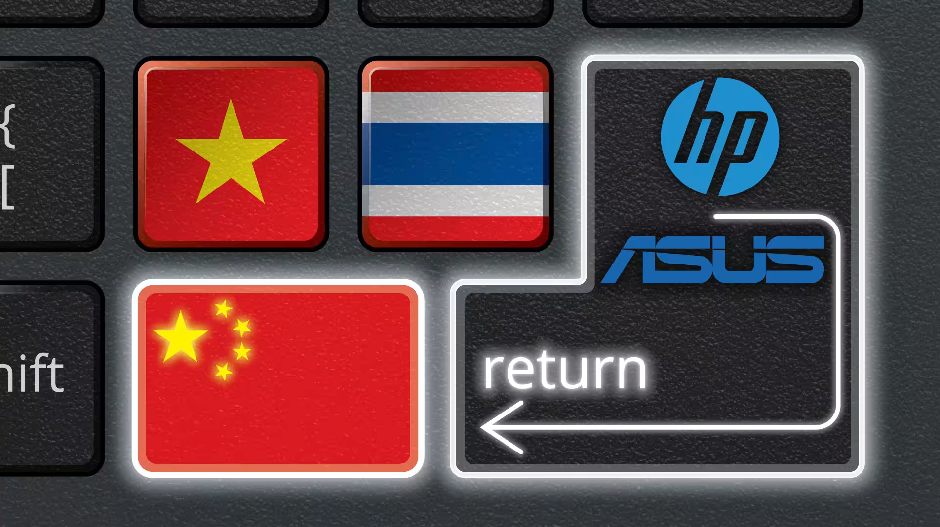 惠普等公司正将生产转回中国