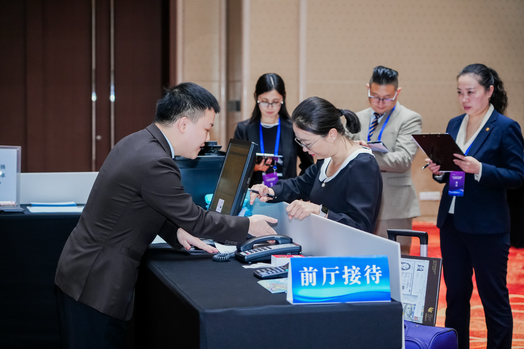 前厅接待项目比赛现场。重庆市文化旅游委供图