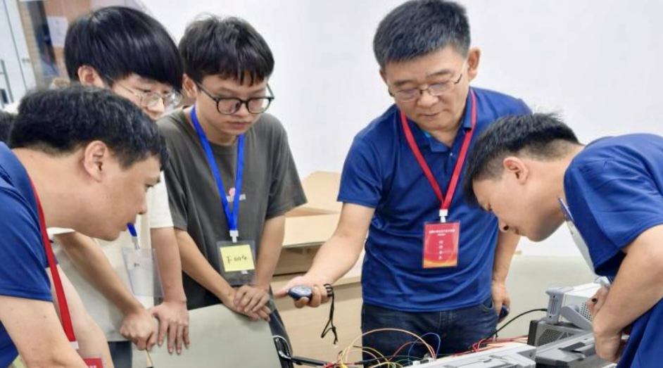 比赛现场。重庆市人力社保局 供图